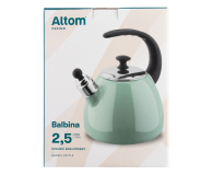 Altom Balbina czajnik emaliowany 2,5 l szałwia indukcja - 1611102 - zdjęcie 6